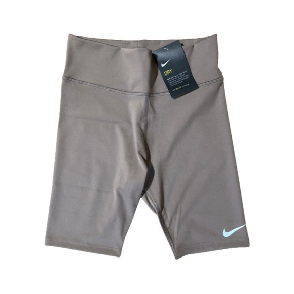 NWT Nike Sportswear Essential Women's High Waist Bike Short Beige UK 4 - UK 23 - Picture 5 of 7